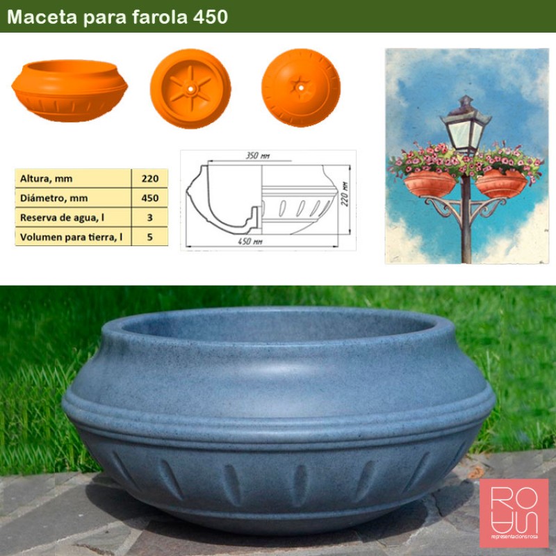 Jardinera per fanal M450
